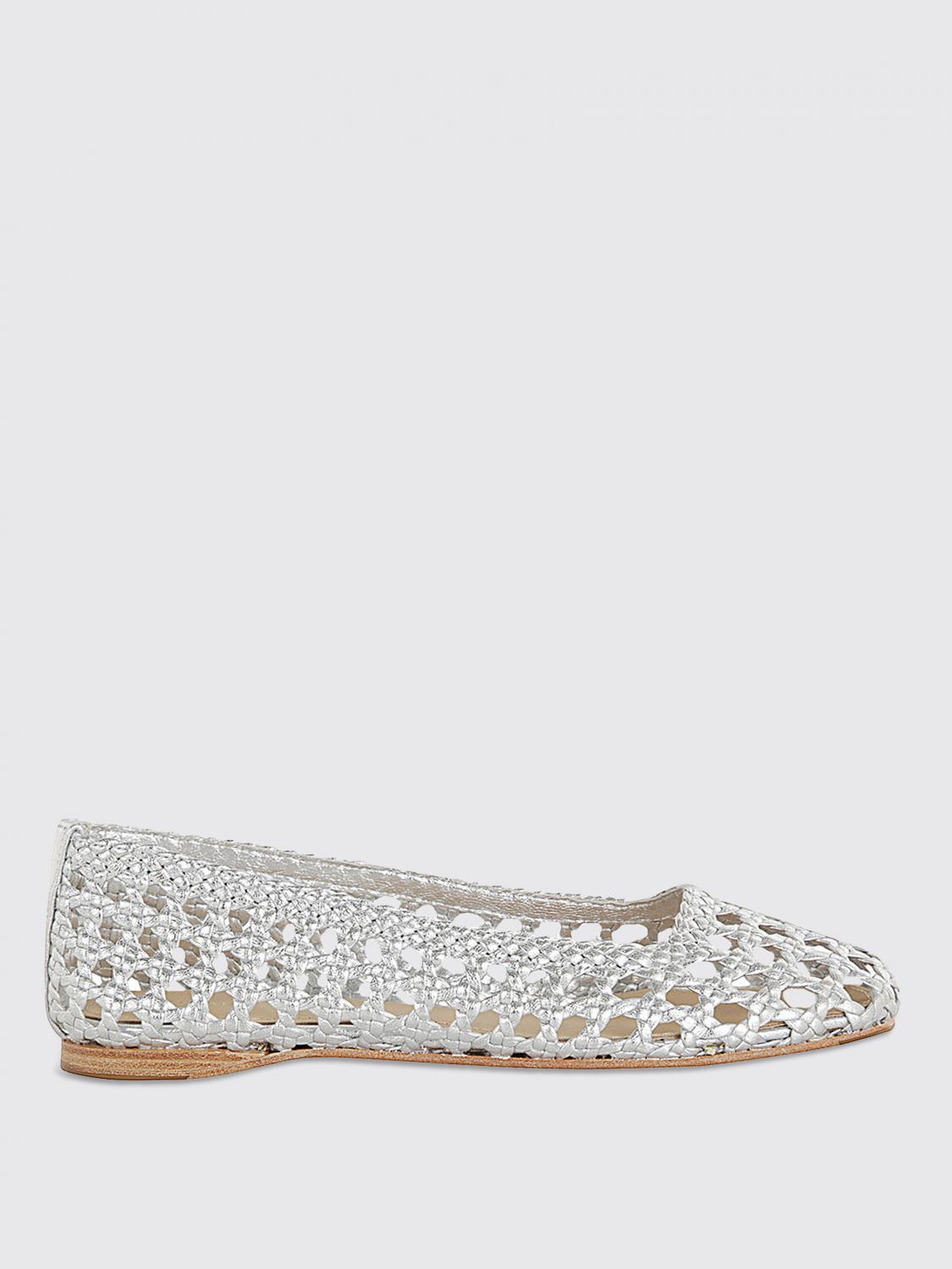 Paloma Barcelò Ballet Flats PALOMA BARCELÒ Woman color Silver