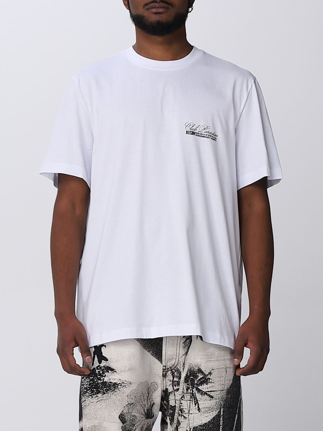 Msgm T-Shirt MSGM Men colour White