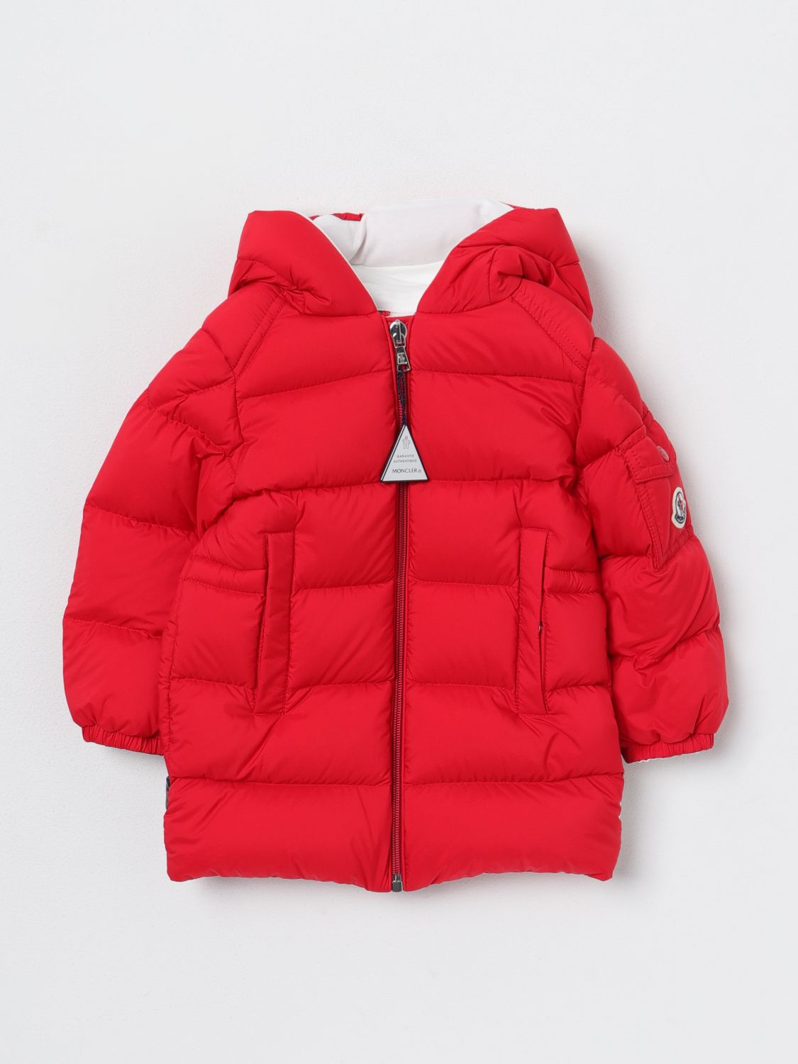 Moncler Jacket MONCLER Kids colour Red