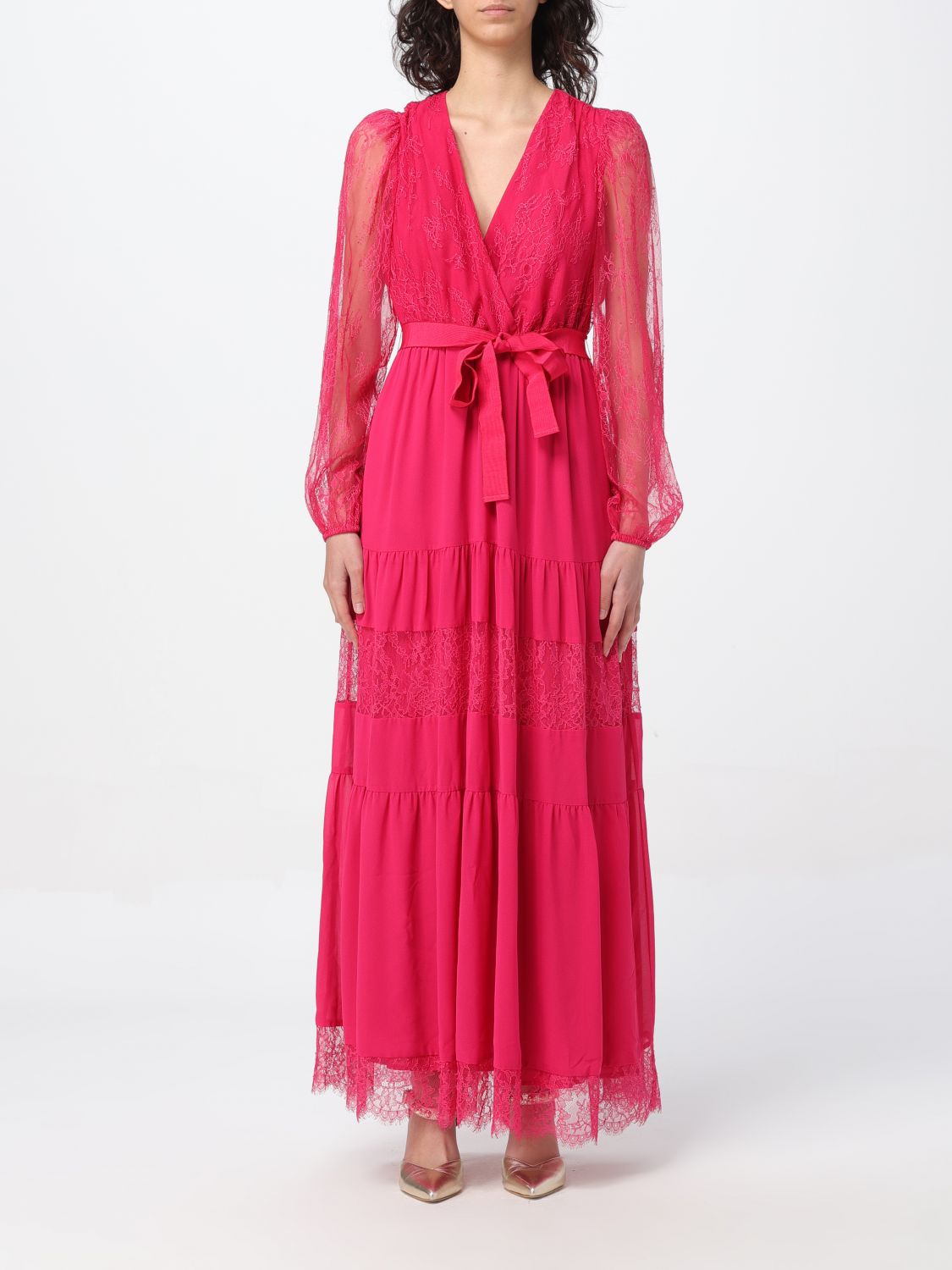 Twinset Dress TWINSET Woman colour Fuchsia