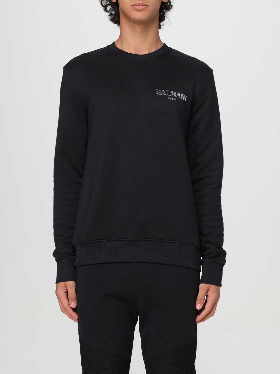 Balmain Sweatshirt BALMAIN Men color Black