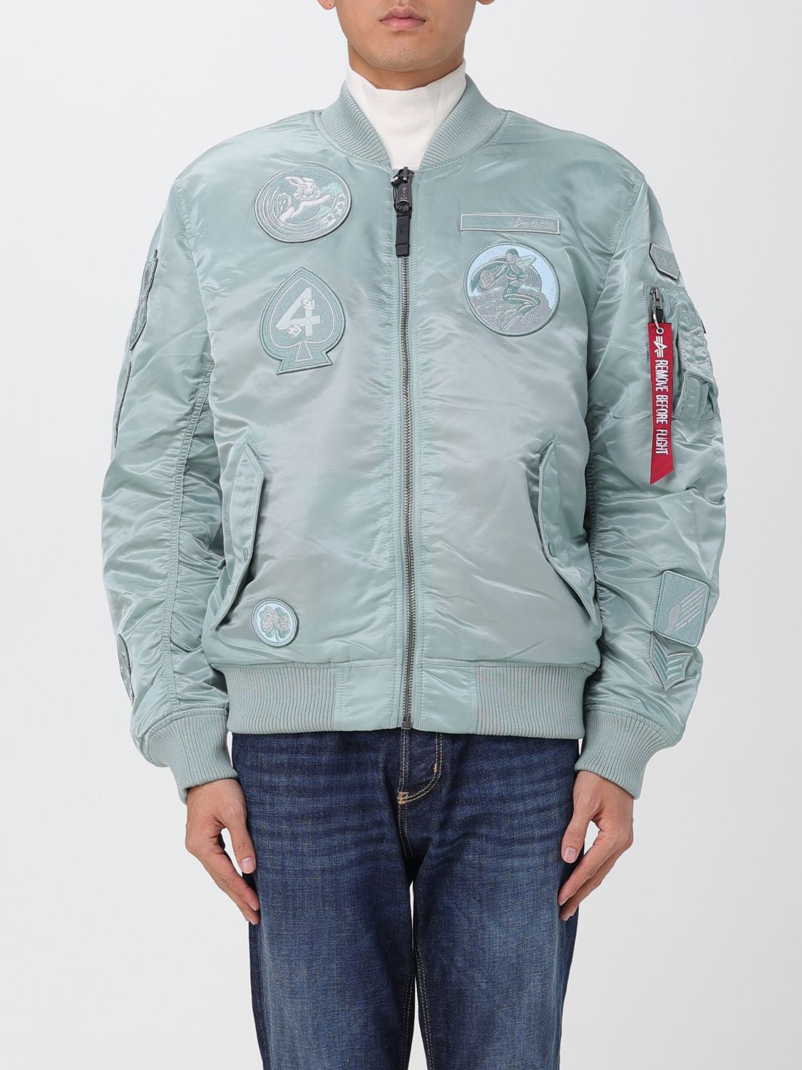 Alpha Industries Jacket ALPHA INDUSTRIES Men colour Green