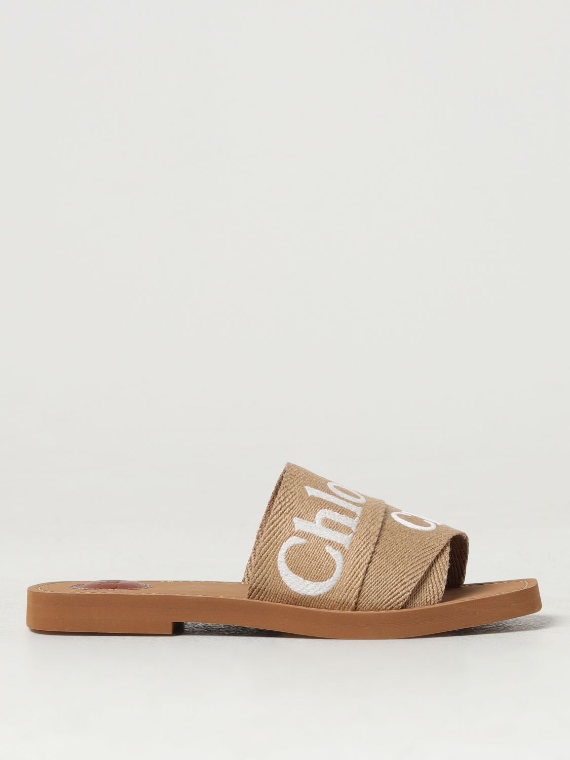 Chloé Flat Sandals CHLOÉ Woman colour Sand