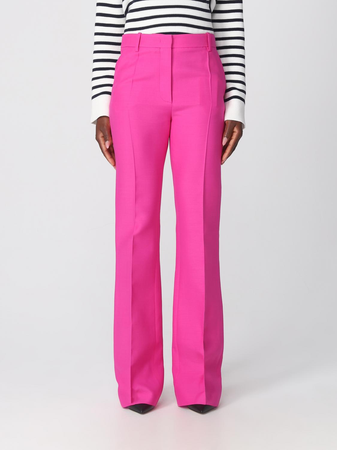 Valentino Trousers VALENTINO Woman colour Pink