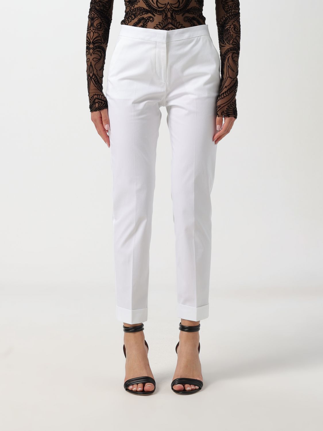 Etro Pants ETRO Woman color White