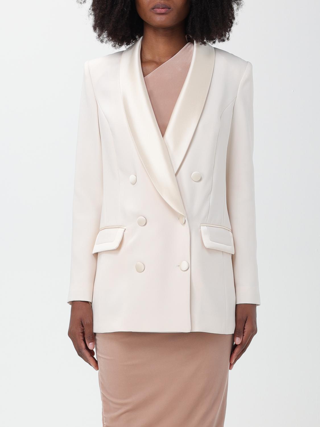 Elisabetta Franchi Blazer ELISABETTA FRANCHI Woman colour Butter