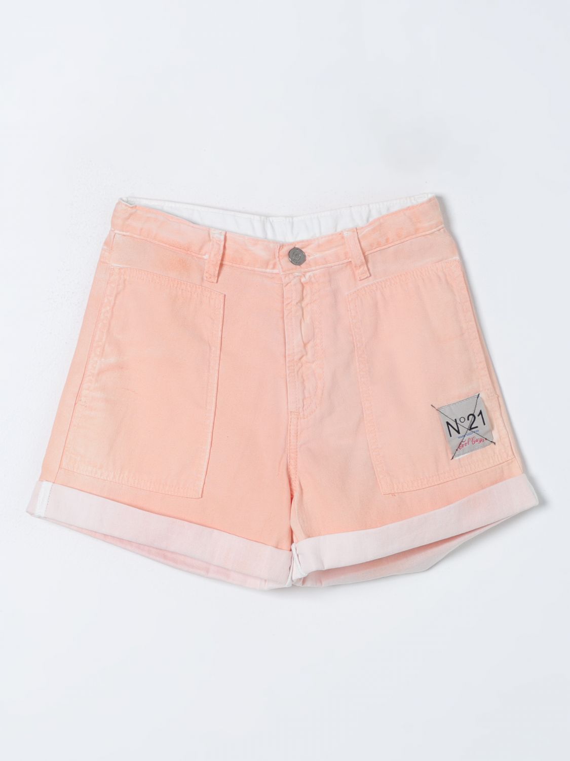 N° 21 Short N° 21 Kids colour Pink