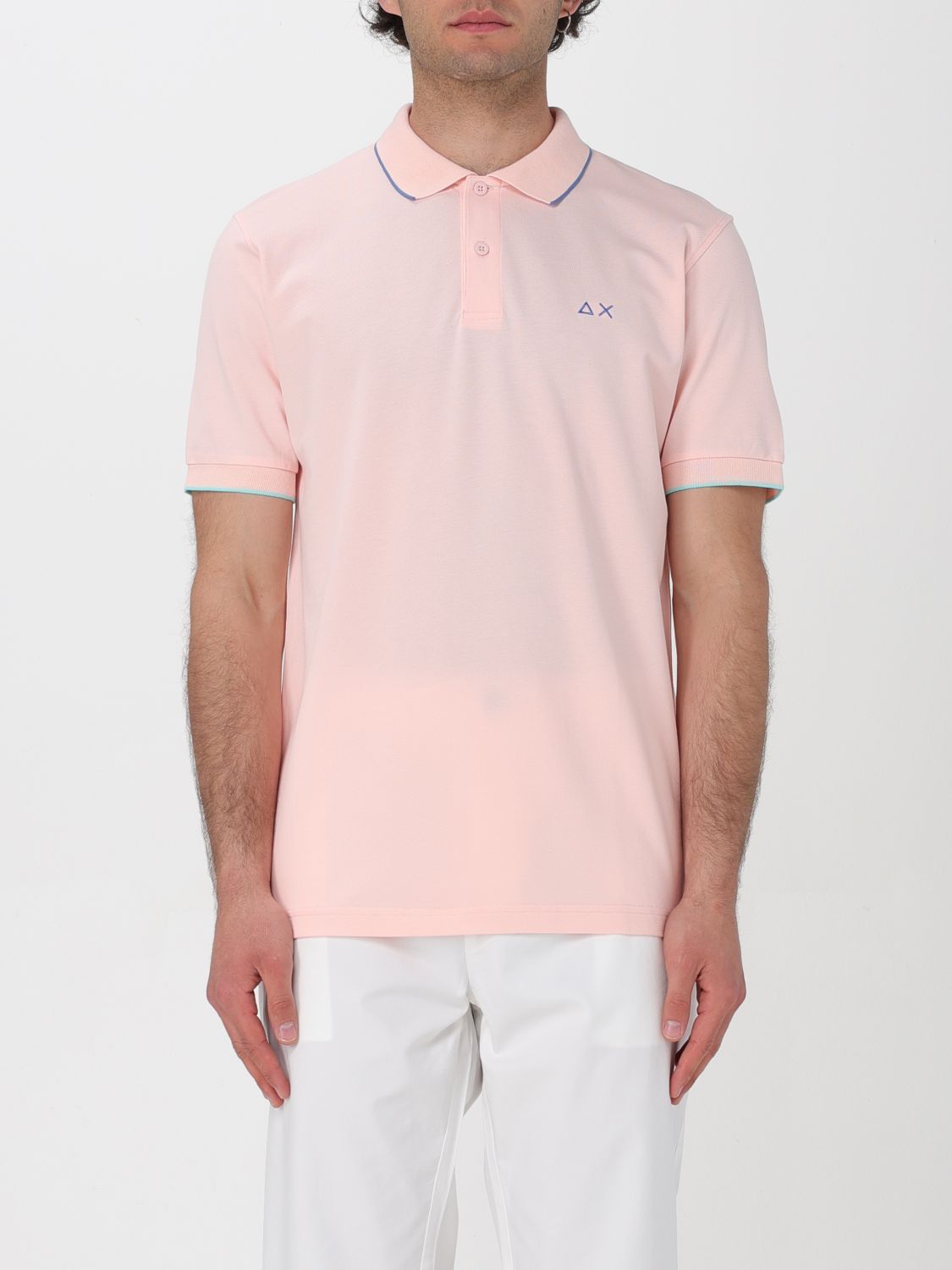  Polo Shirt SUN 68 Men colour Baby Pink