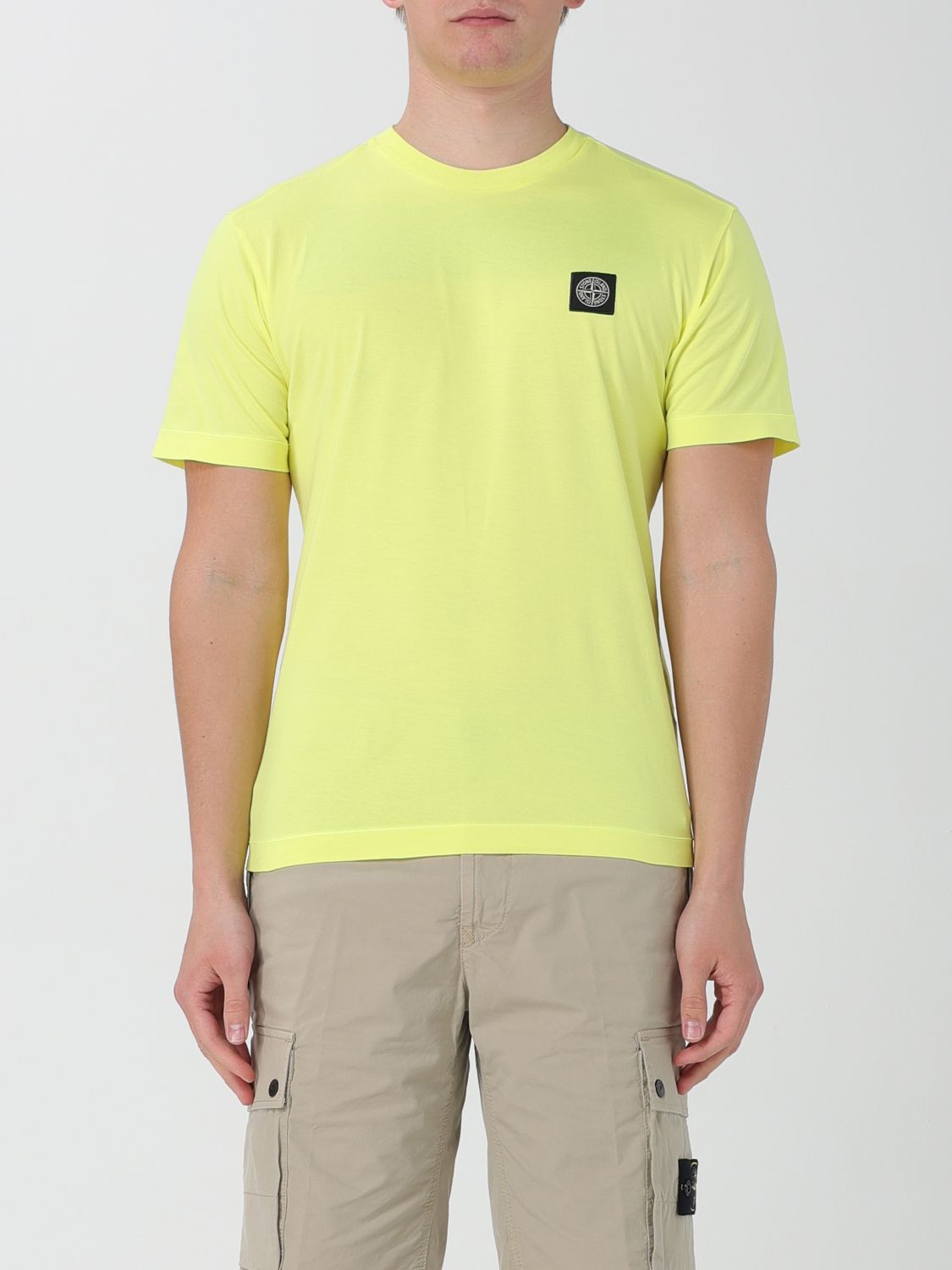 Stone Island T-Shirt STONE ISLAND Men colour Yellow