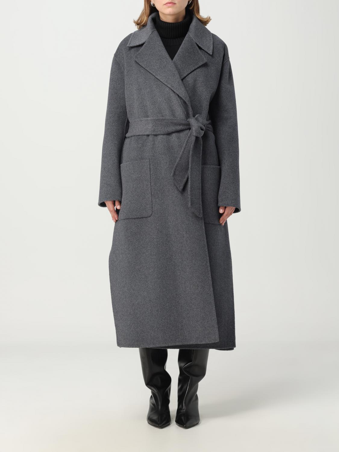 Simona Corsellini Coat SIMONA CORSELLINI Woman colour Grey