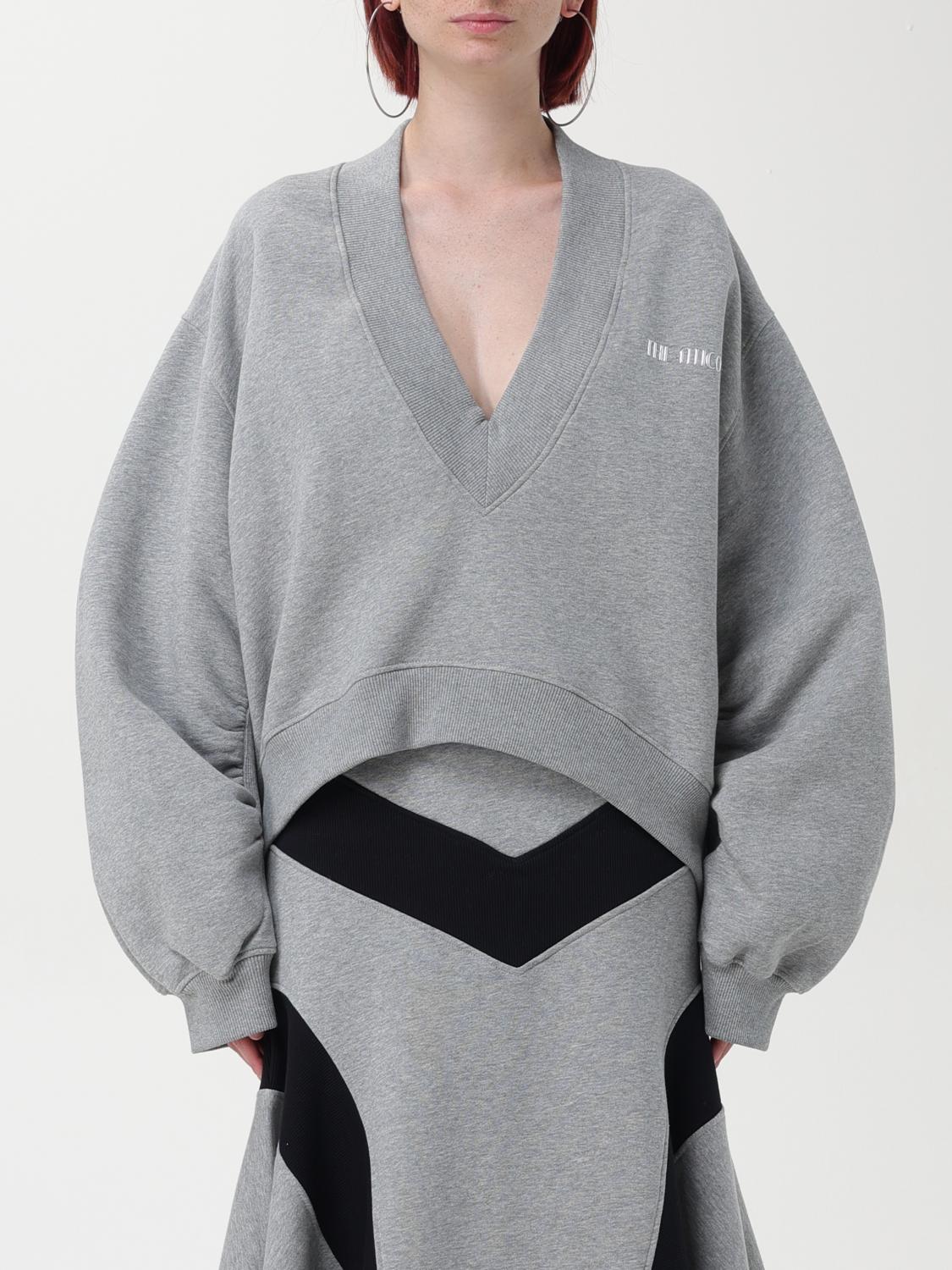 The Attico Sweatshirt THE ATTICO Woman color Grey