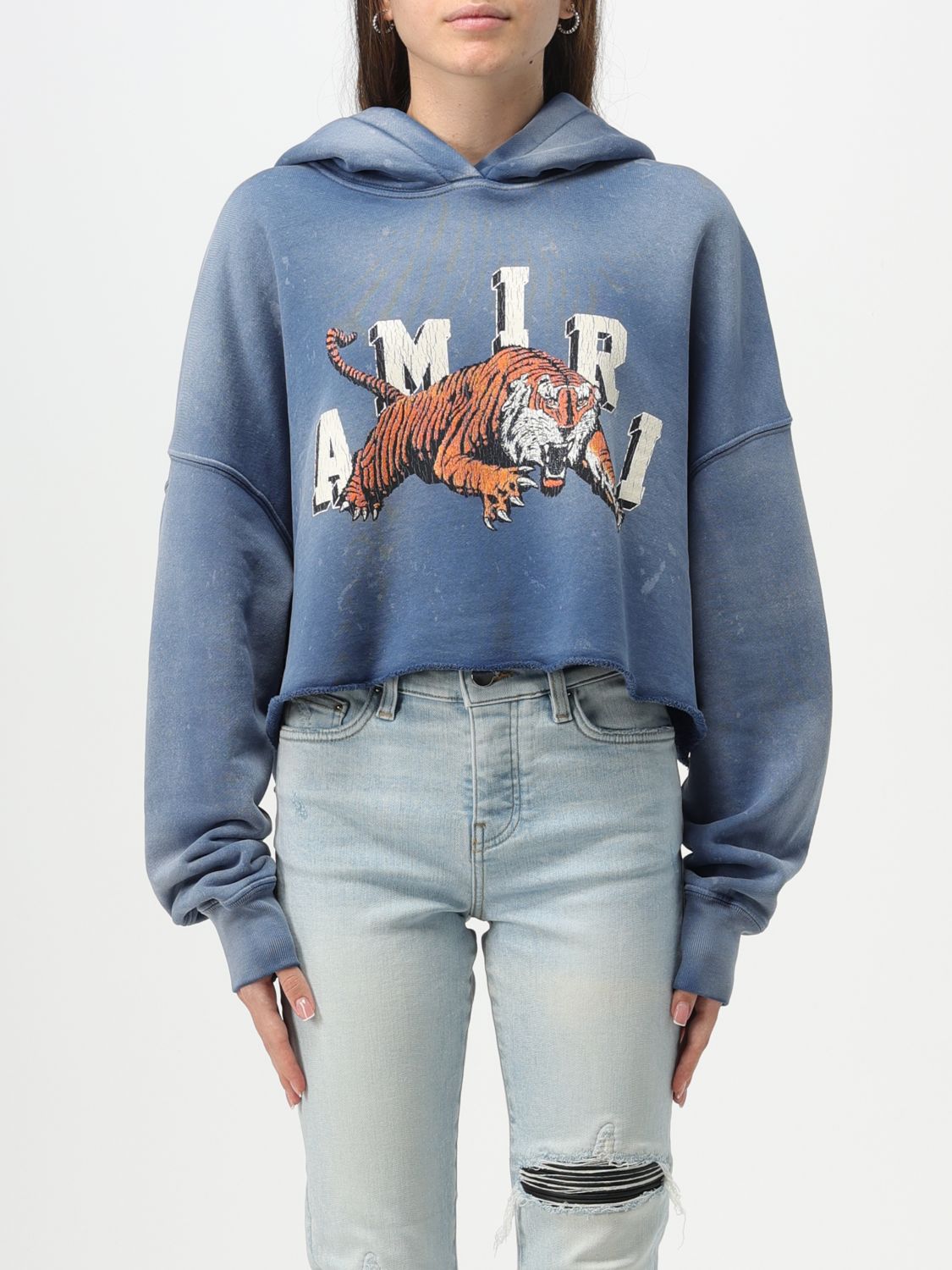 Amiri Sweatshirt AMIRI Woman colour Blue