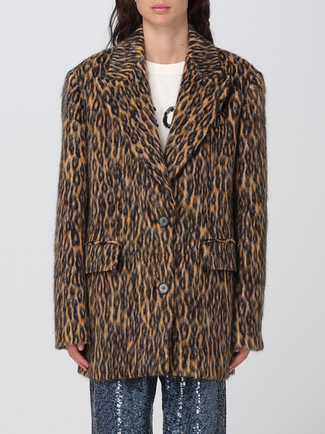 Msgm Coat MSGM Woman colour Fa01