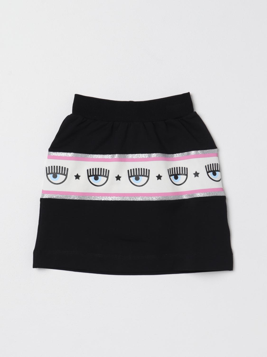 CHIARA FERRAGNI Skirt CHIARA FERRAGNI Kids colour Black