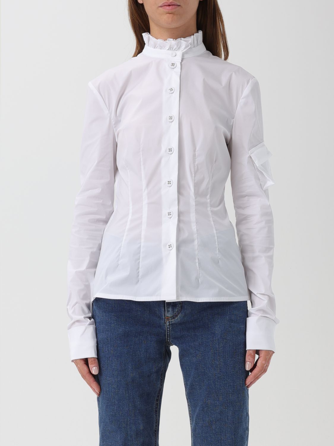 Philosophy Di Lorenzo Serafini Shirt PHILOSOPHY DI LORENZO SERAFINI Woman colour White