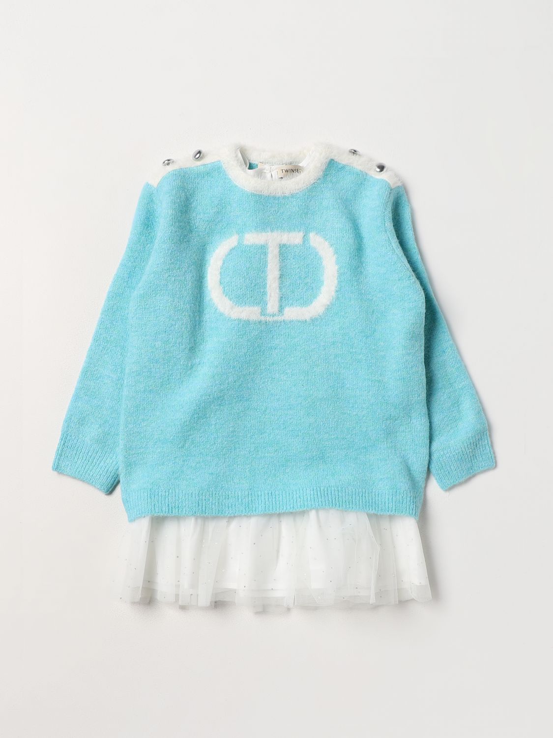 Twinset Dress TWINSET Kids colour Water