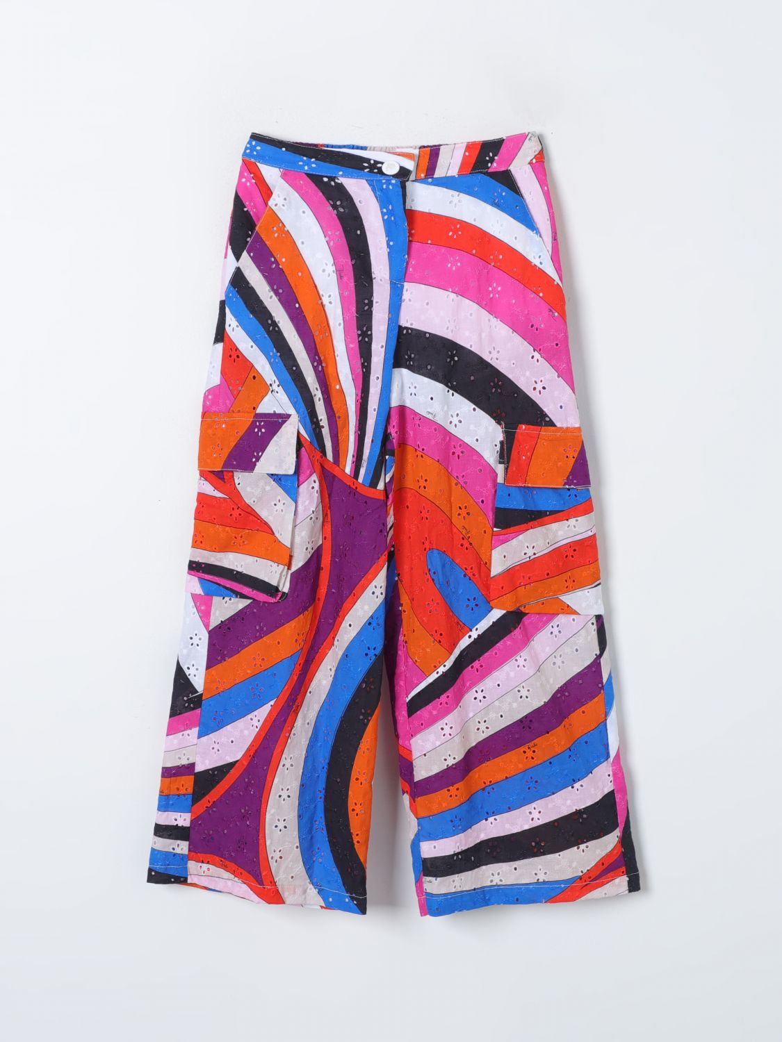 Emilio Pucci Junior Trousers EMILIO PUCCI JUNIOR Kids colour Fuchsia