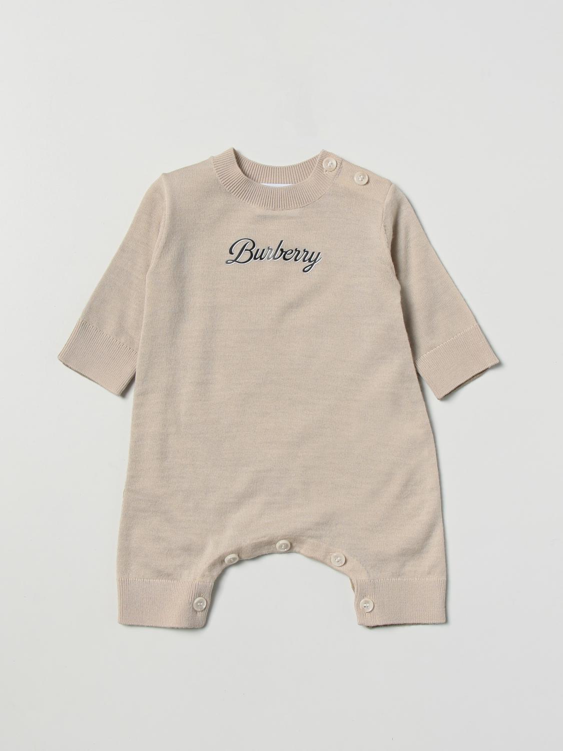 Burberry Bodysuit BURBERRY Kids colour Beige