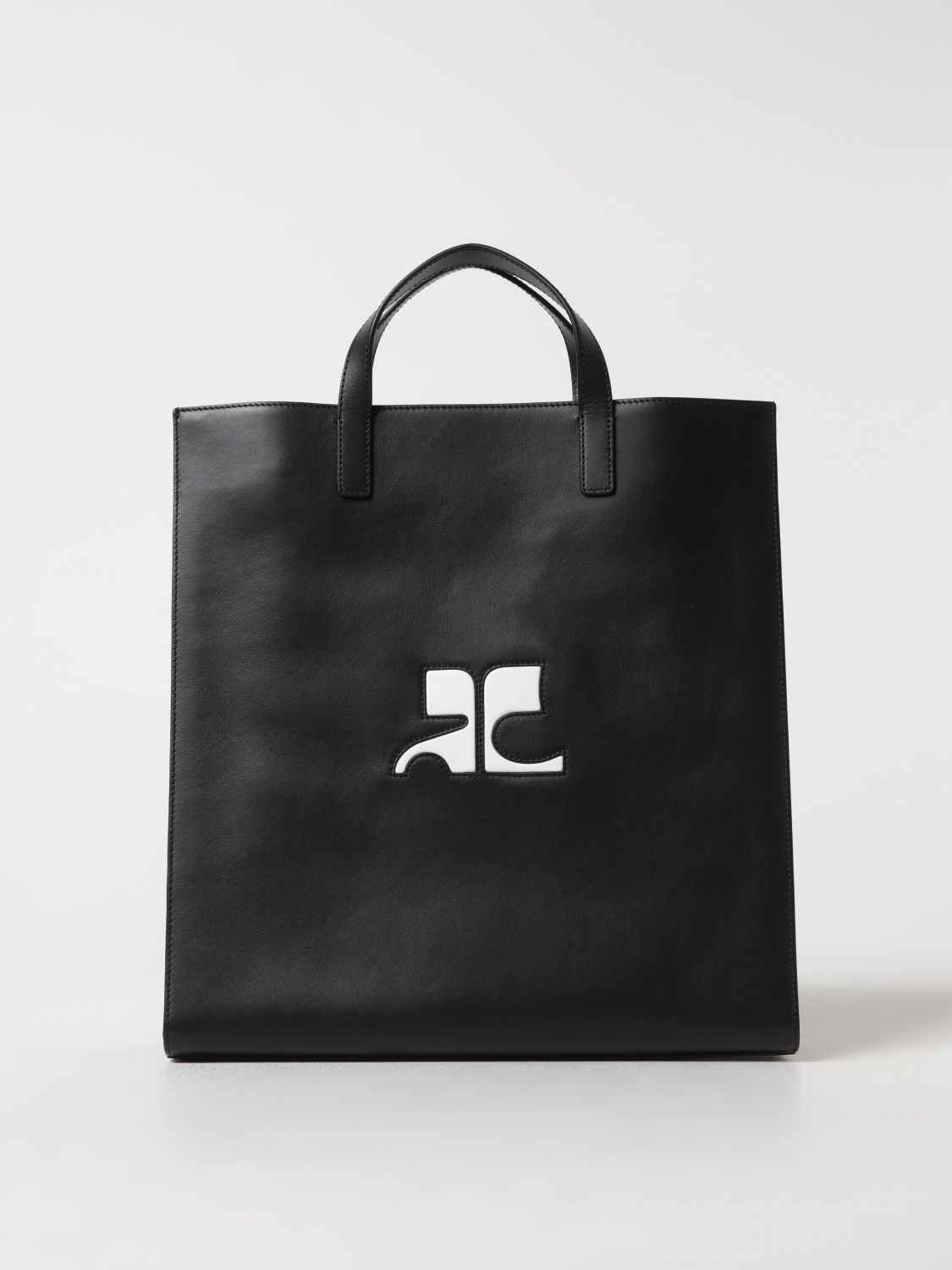 Courrèges Tote Bags COURRÈGES Woman colour Black