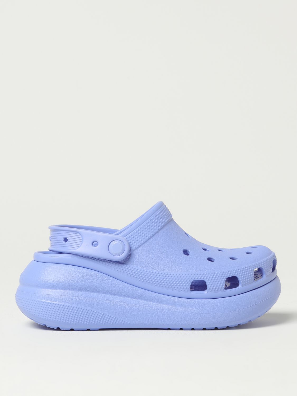 Crocs Flat Shoes CROCS Woman colour Lilac