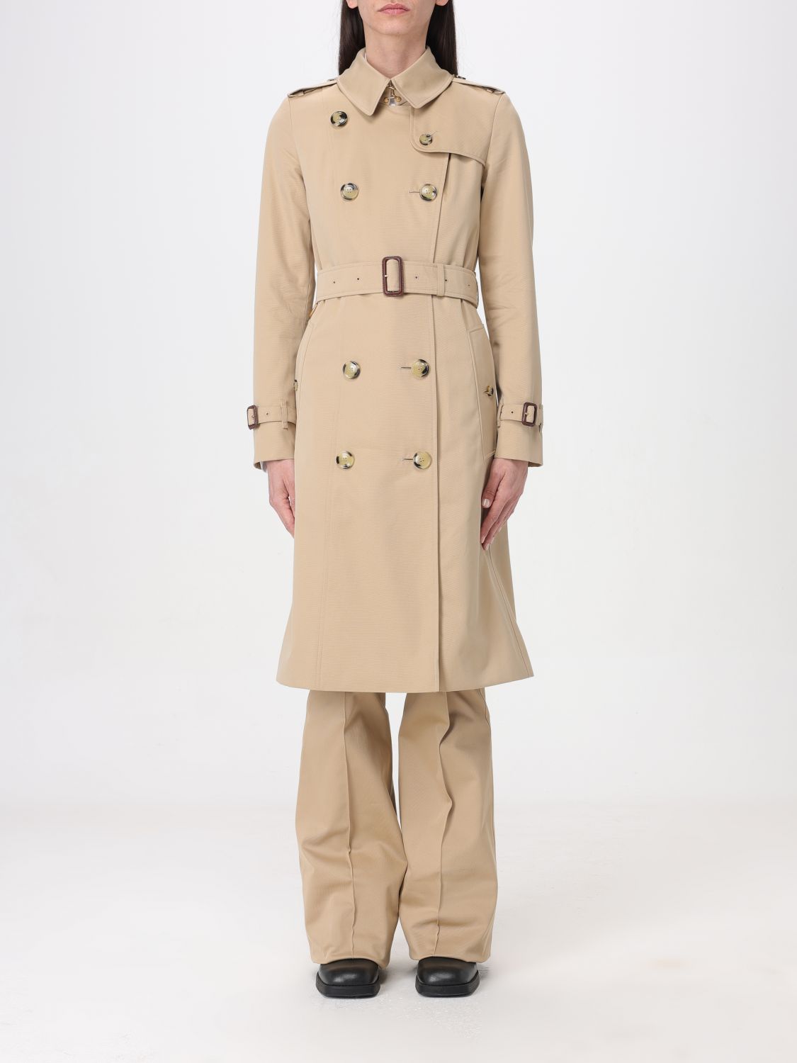 Burberry Jacket BURBERRY Woman colour Beige