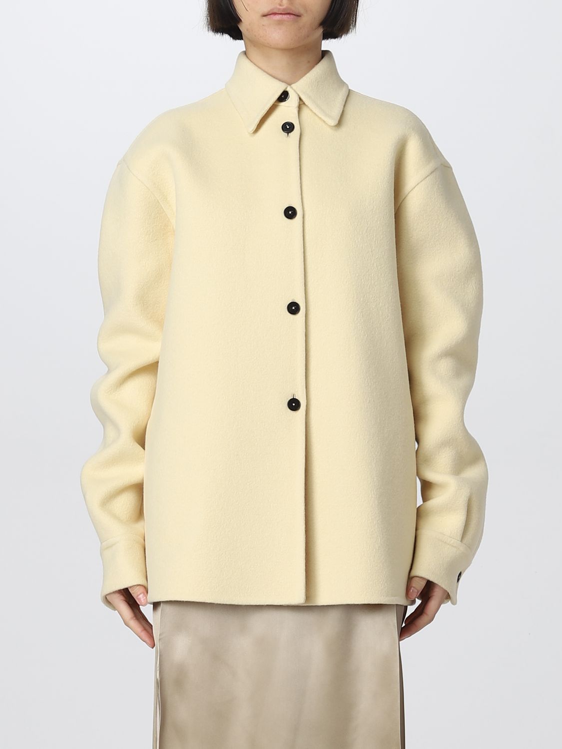 Jil Sander Jacket JIL SANDER Woman colour Butter