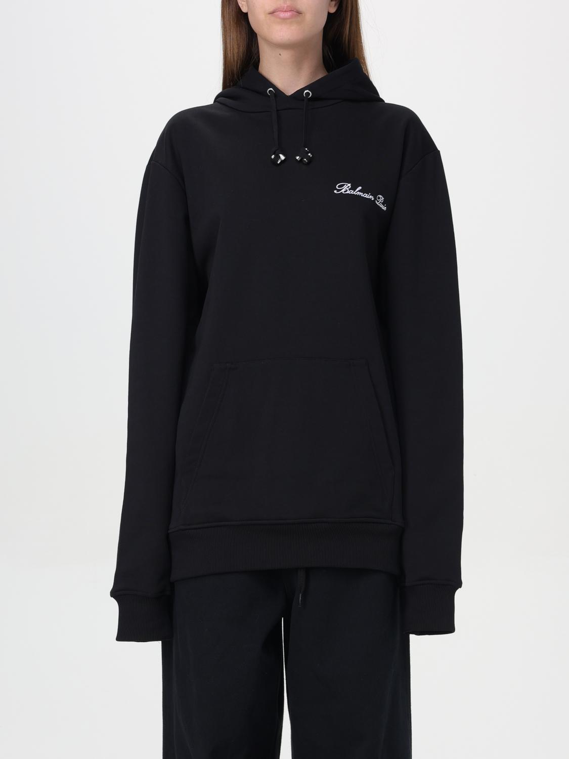 Balmain Sweatshirt BALMAIN Woman color Black