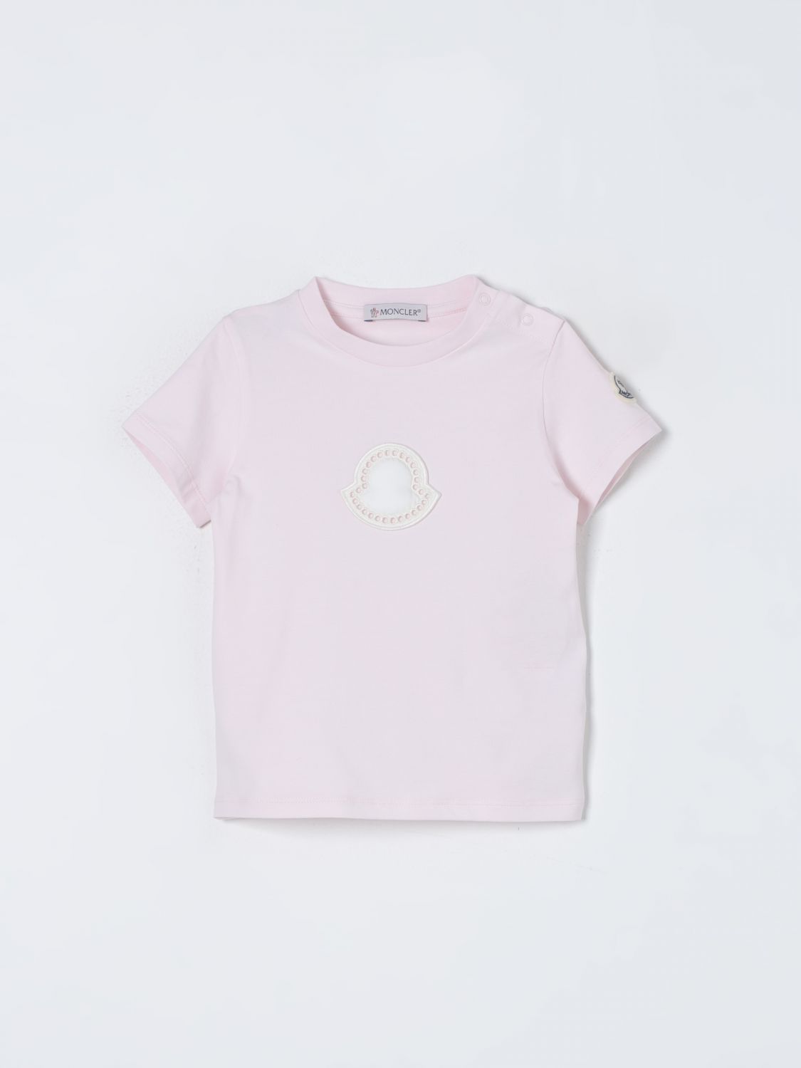 Moncler T-Shirt MONCLER Kids colour Pink