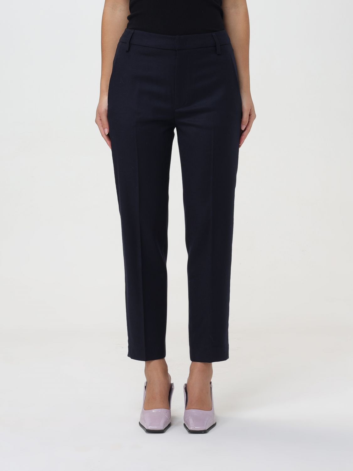 Dondup Trousers DONDUP Woman colour Blue