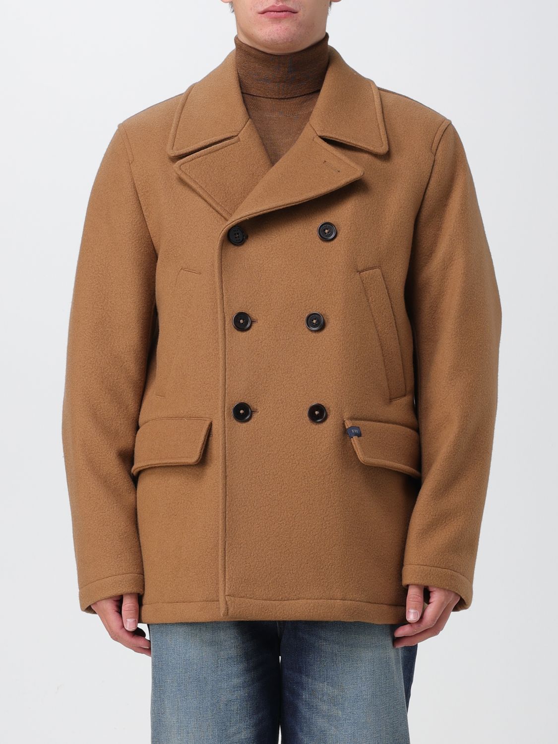 Fay Coat FAY Men colour Brown