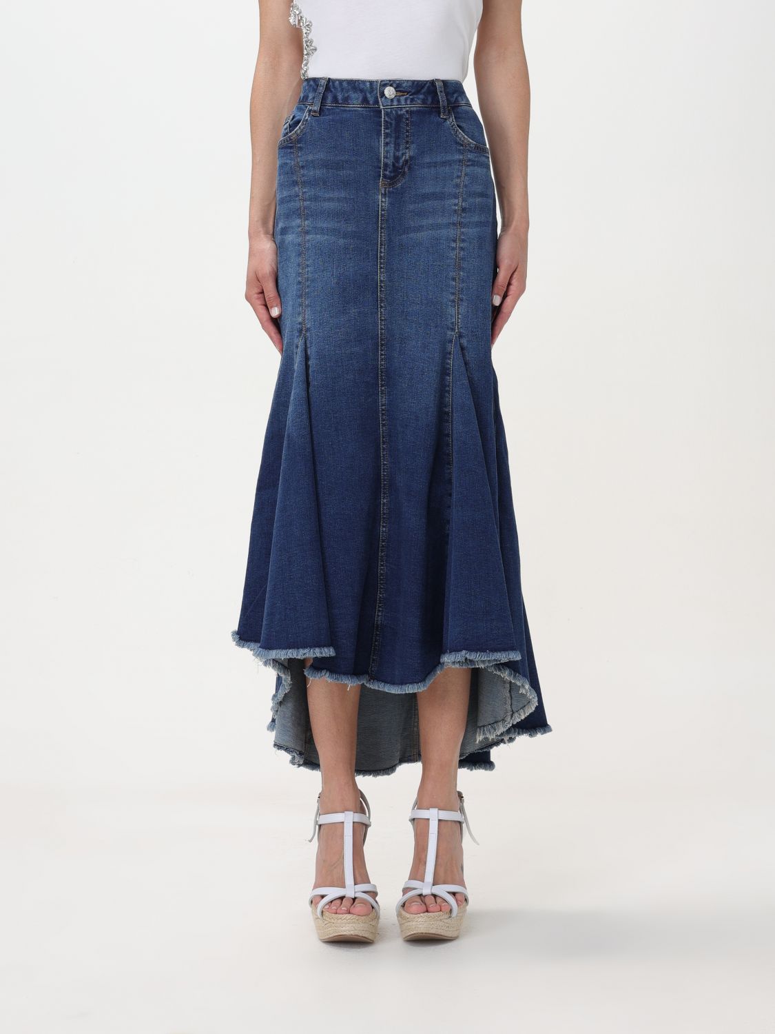 Liu Jo Skirt LIU JO Woman colour Denim