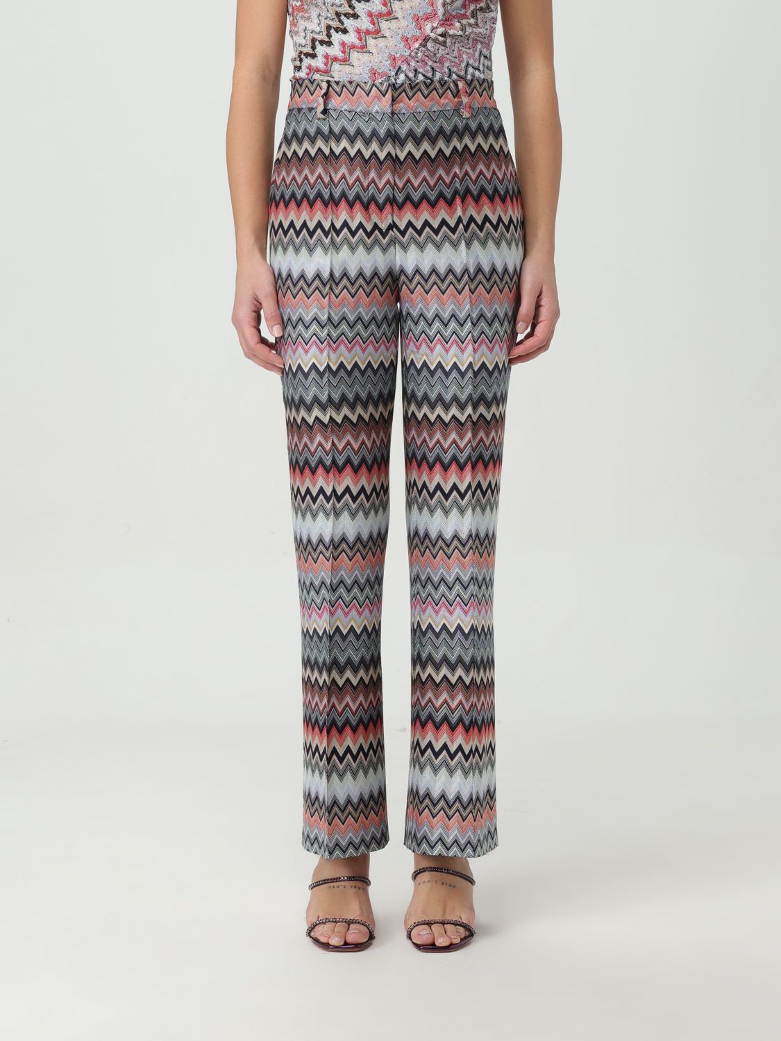 Missoni Trousers MISSONI Woman colour Grey