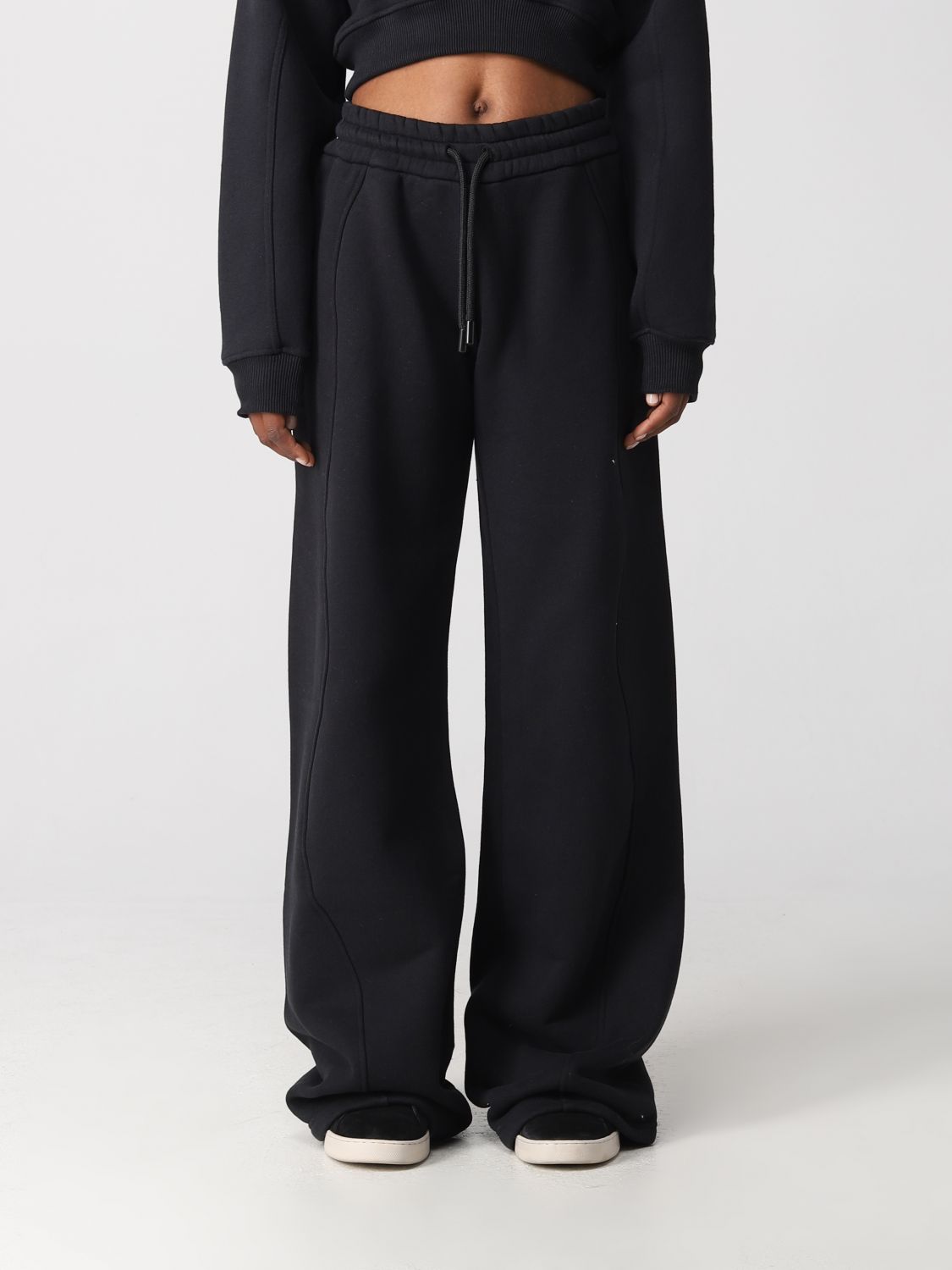 OFF-WHITE Trousers OFF-WHITE Woman colour Black