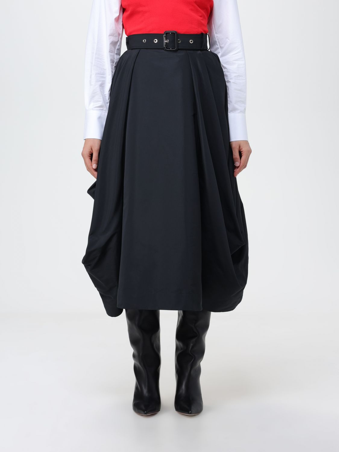 Alexander McQueen Skirt ALEXANDER MCQUEEN Woman colour Black