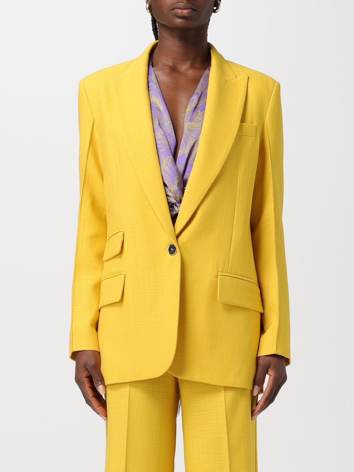 Simona Corsellini Jacket SIMONA CORSELLINI Woman colour Yellow