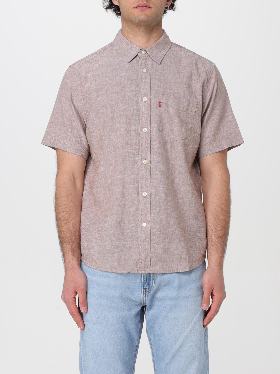 Levi's Shirt LEVI'S Men colour Beige