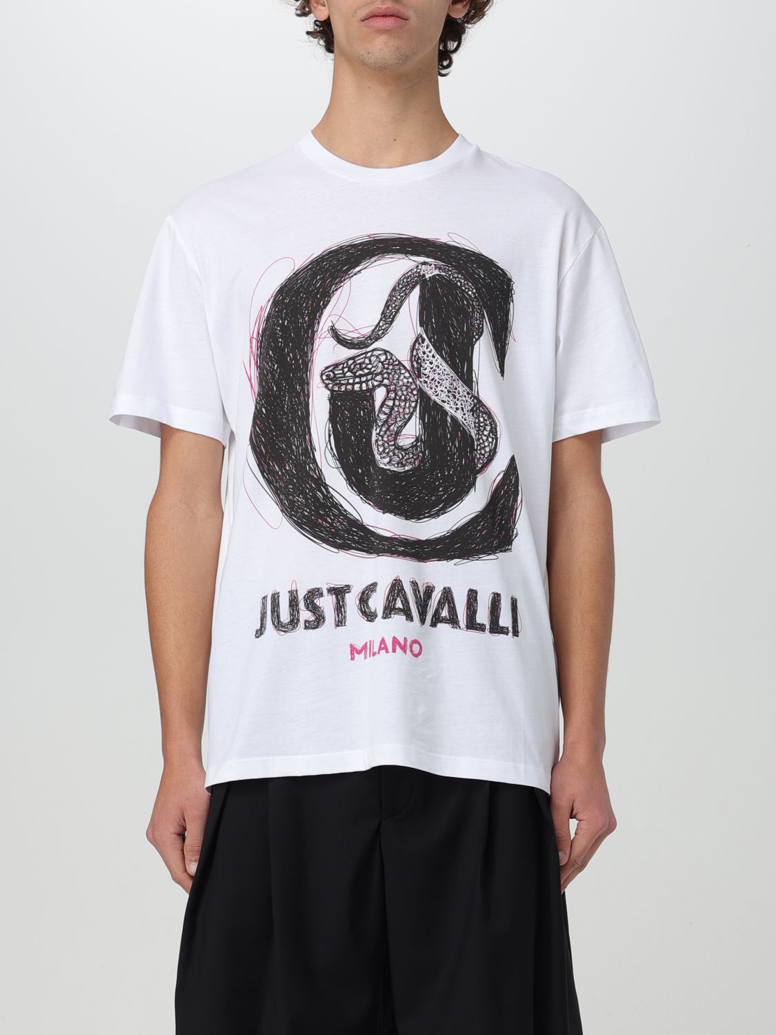 Just Cavalli T-Shirt JUST CAVALLI Men colour White