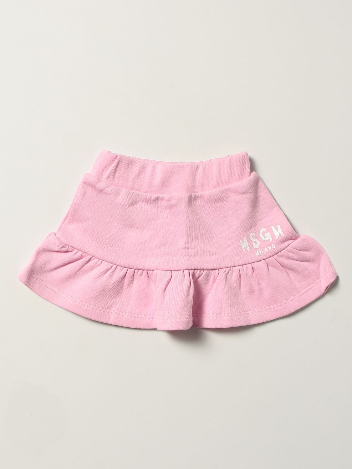 Msgm Kids Msgm Kids mini jogging skirt with logo