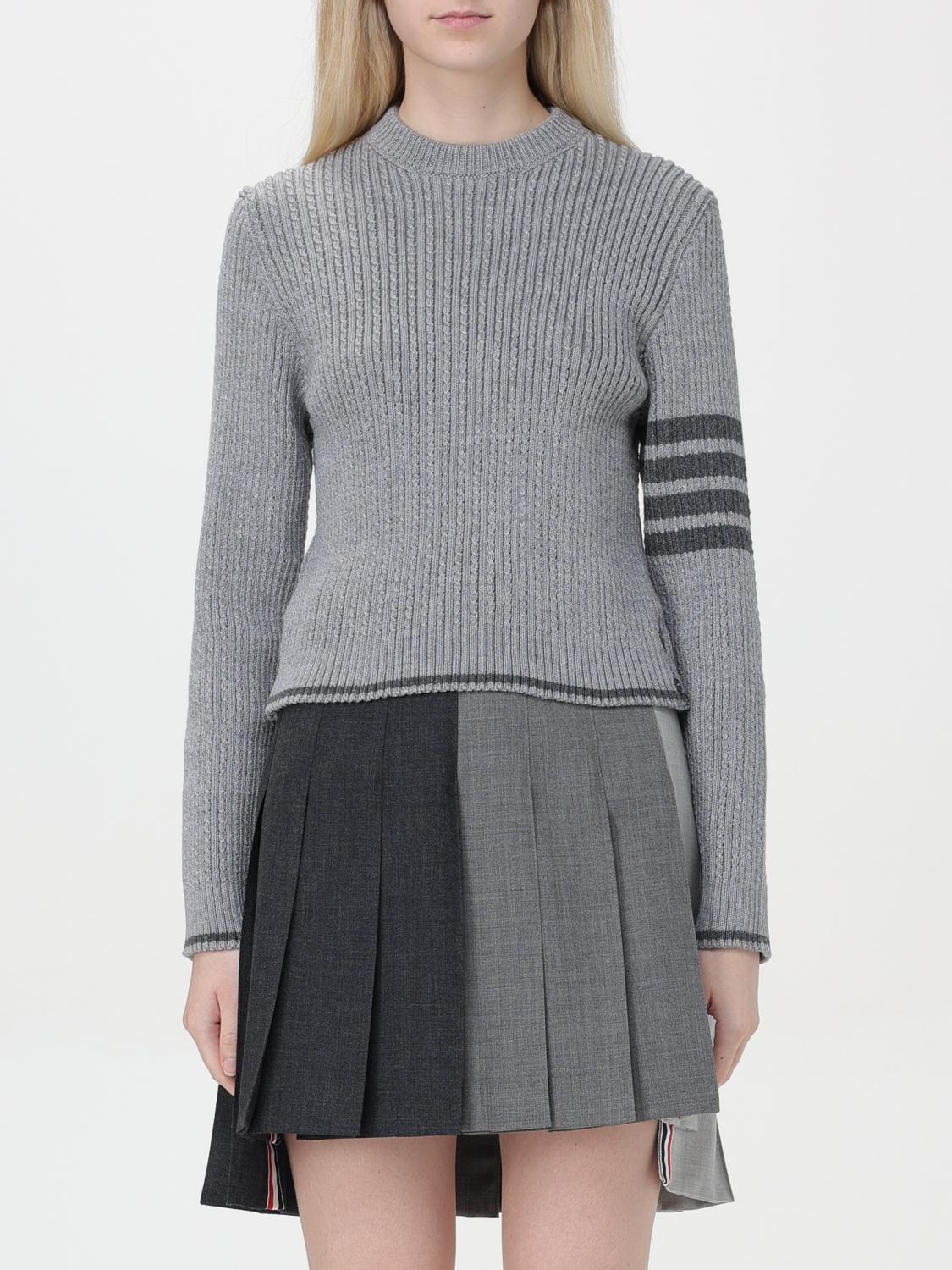 Thom Browne Sweater THOM BROWNE Woman color Grey