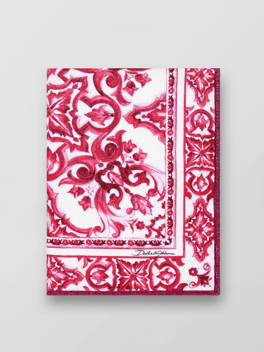 Dolce & Gabbana Bath And Beach Towels DOLCE & GABBANA Lifestyle colour Fuchsia