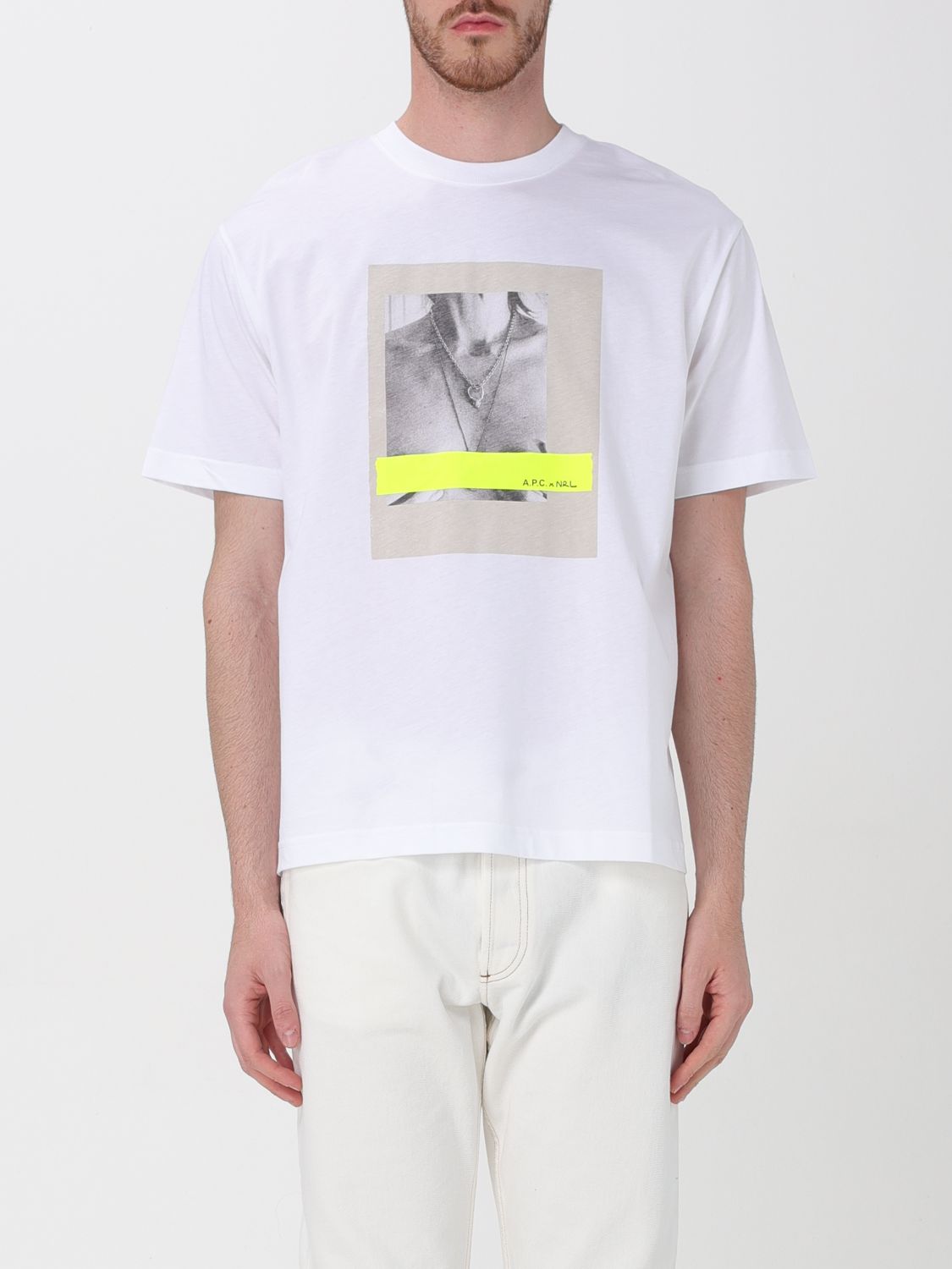 A.P.C. T-Shirt A.P.C. Men colour Yellow