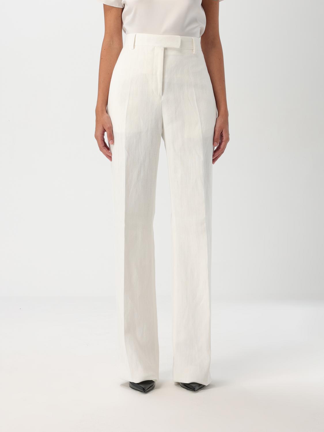 Ferragamo Pants FERRAGAMO Woman color White