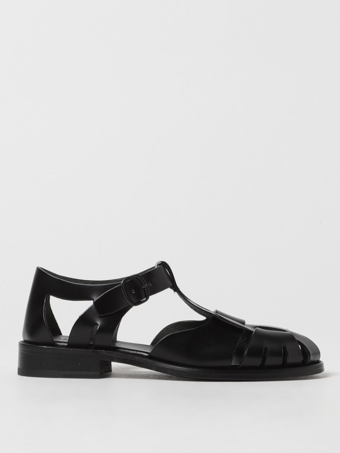 Hereu Flat Sandals HEREU Woman colour Black