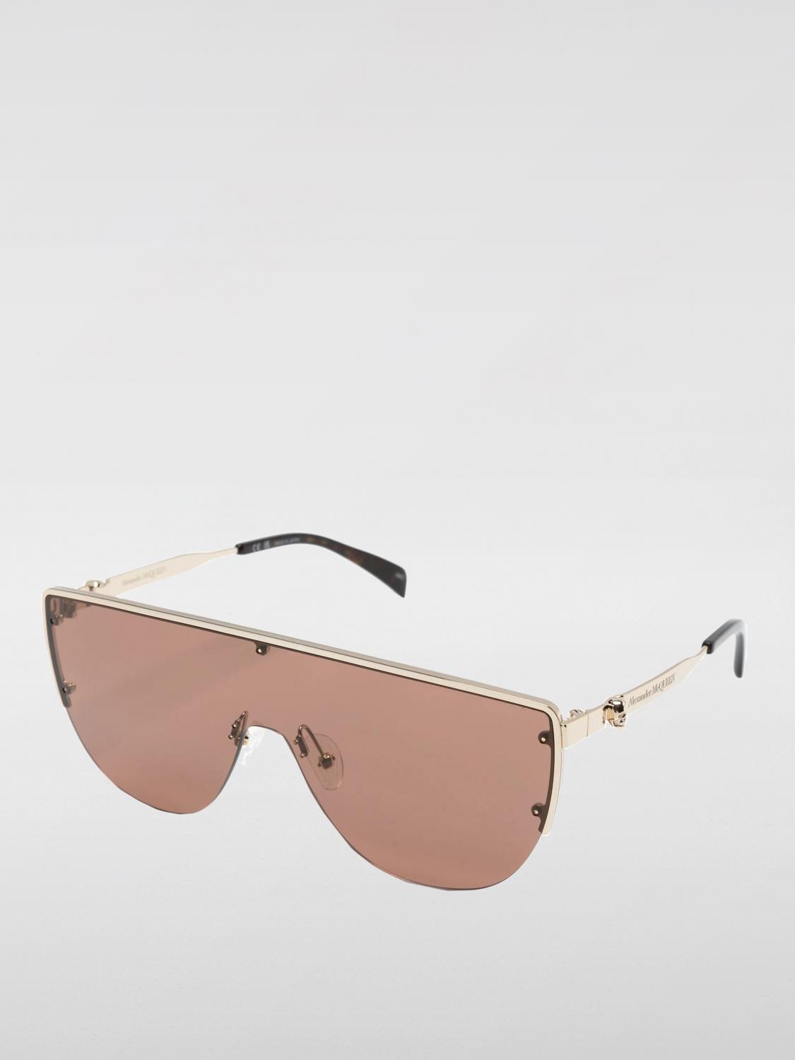 Alexander McQueen Sunglasses ALEXANDER MCQUEEN Men color Gold