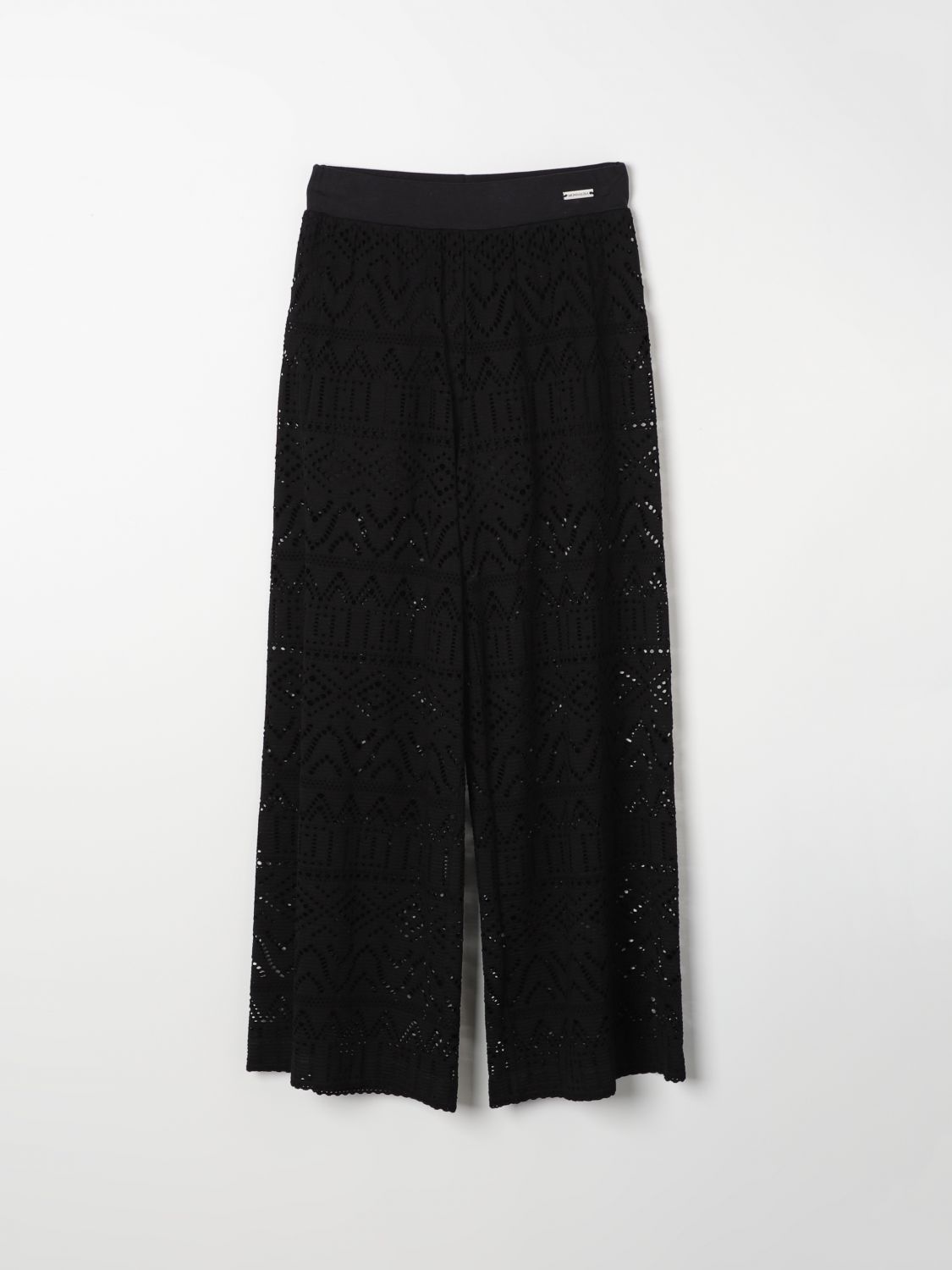 Monnalisa Trousers MONNALISA Kids colour Black