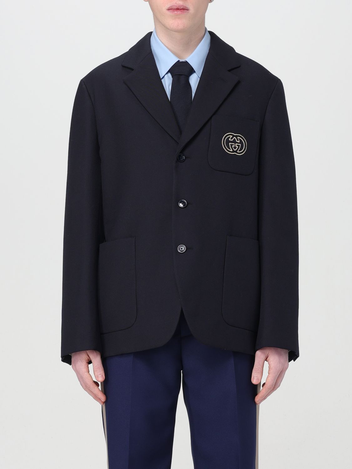 Gucci Blazer GUCCI Men color Blue