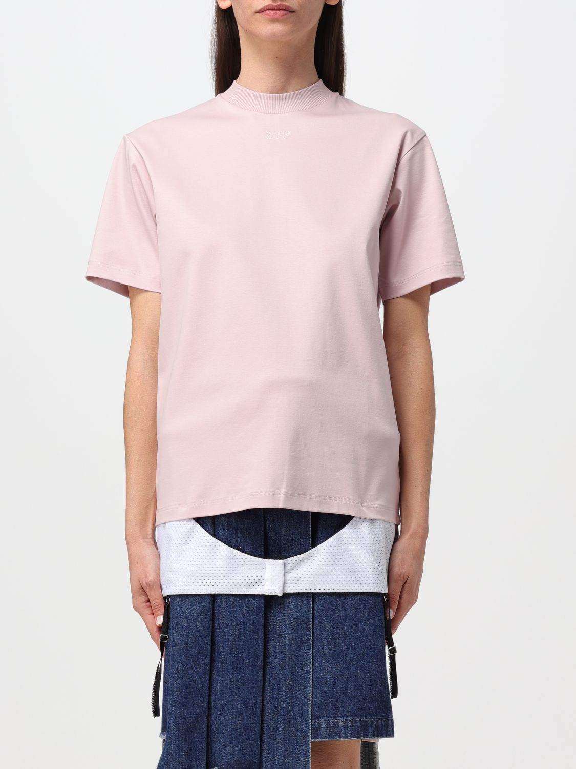 OFF-WHITE T-Shirt OFF-WHITE Woman color Lilac