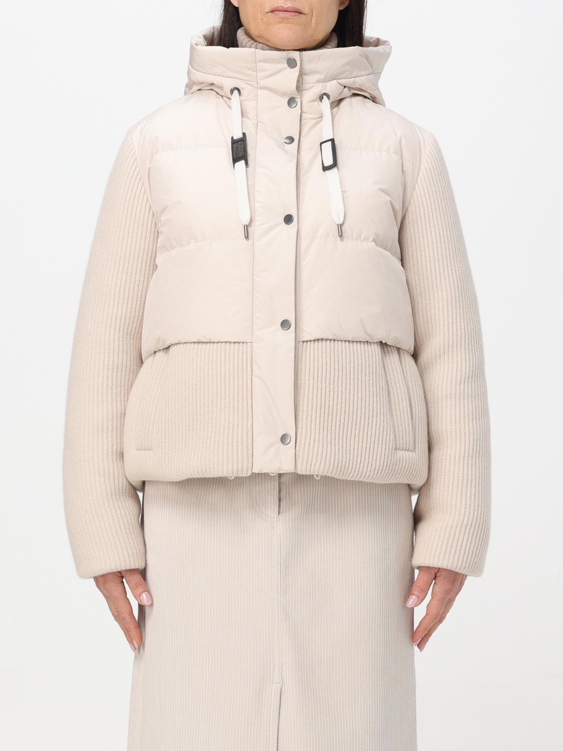 Brunello Cucinelli Jacket BRUNELLO CUCINELLI Woman colour Beige