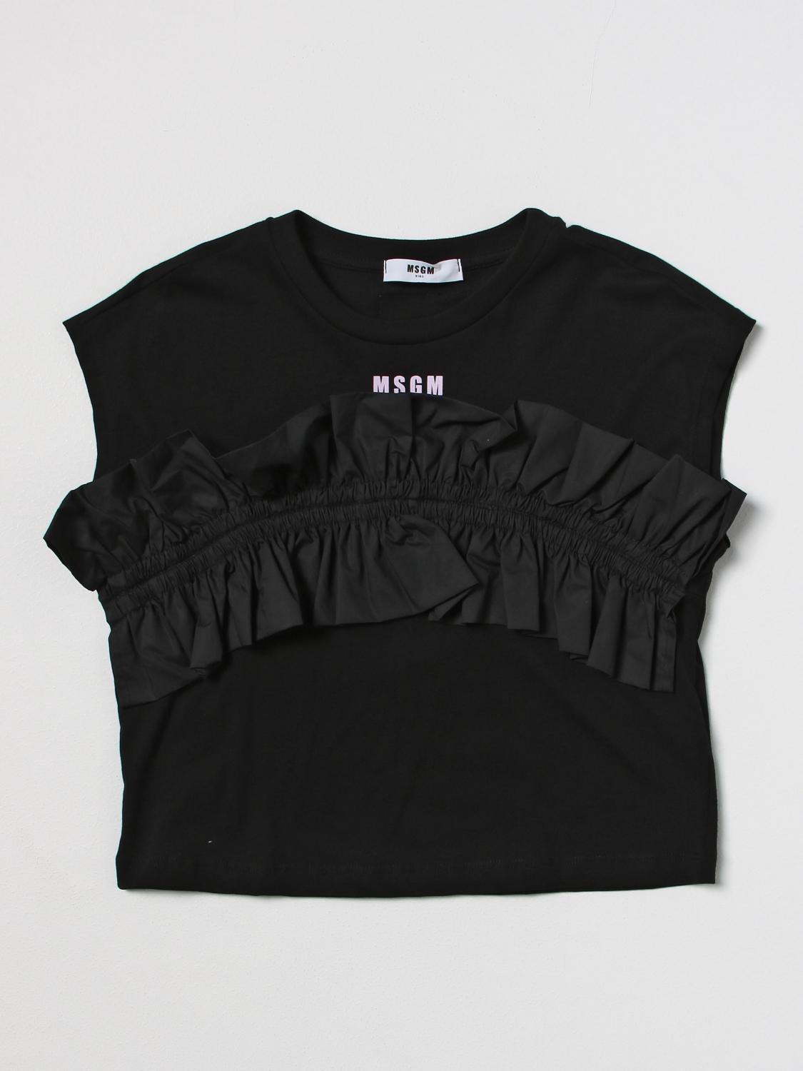 Msgm Kids T-Shirt MSGM KIDS Kids colour Black