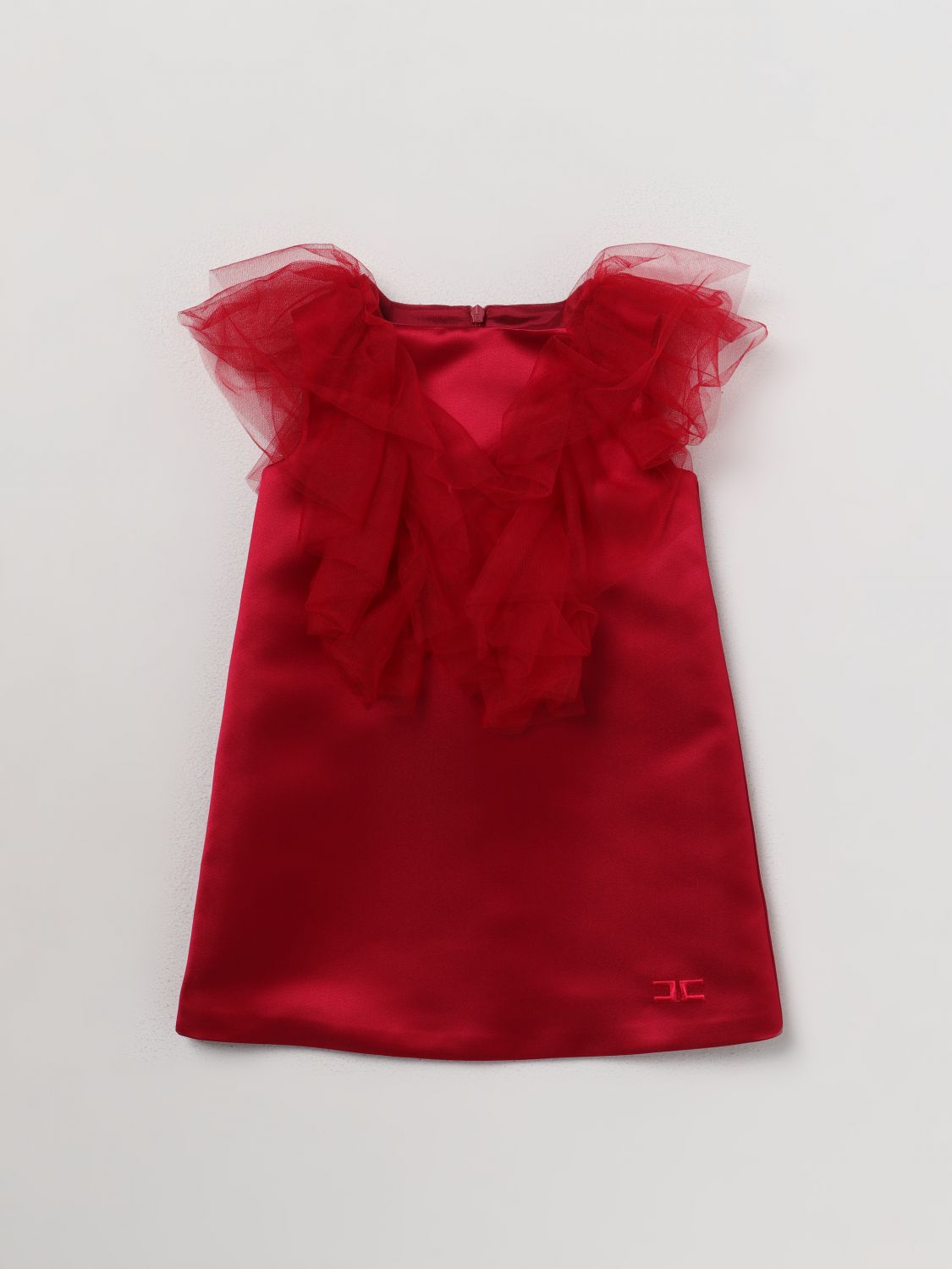 Elisabetta Franchi La Mia Bambina Dress ELISABETTA FRANCHI LA MIA BAMBINA Kids colour Red